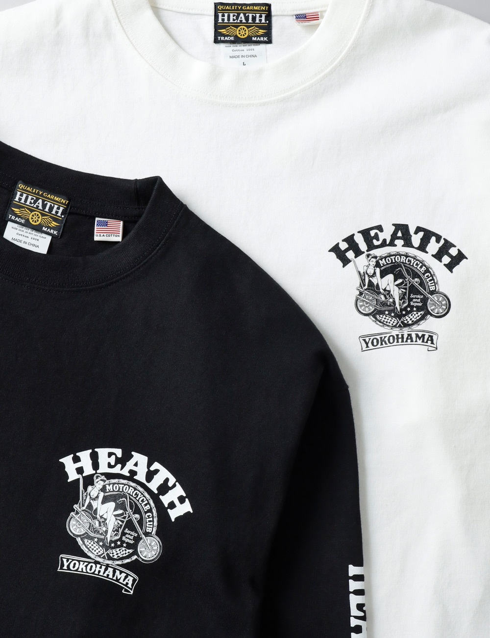 HEATH（ヒース）オリジナルヘビーウェイトロンT 