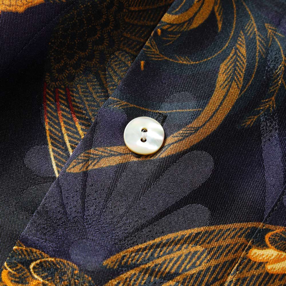 NIPOALOHA｜SILK ALOHA “COCK FIGHTING”
