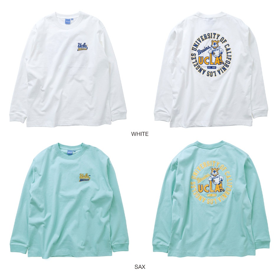 【UCLA】EMBROIDERY L/S