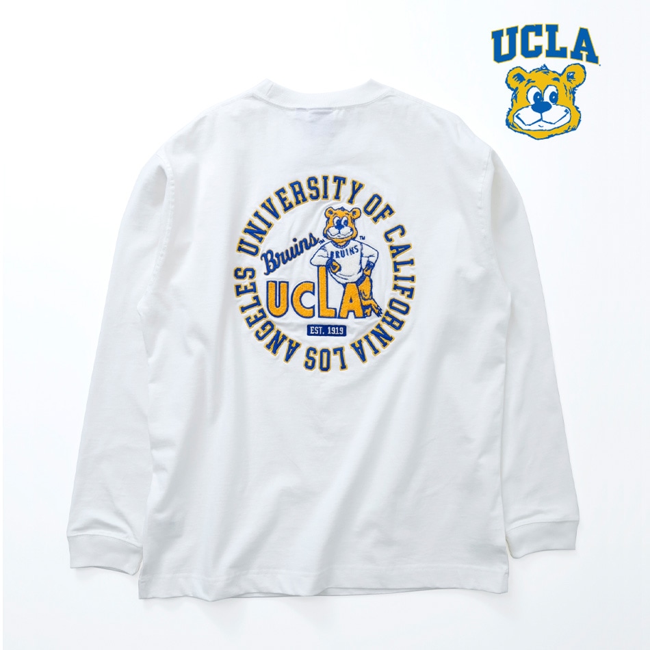 【UCLA】EMBROIDERY L/S