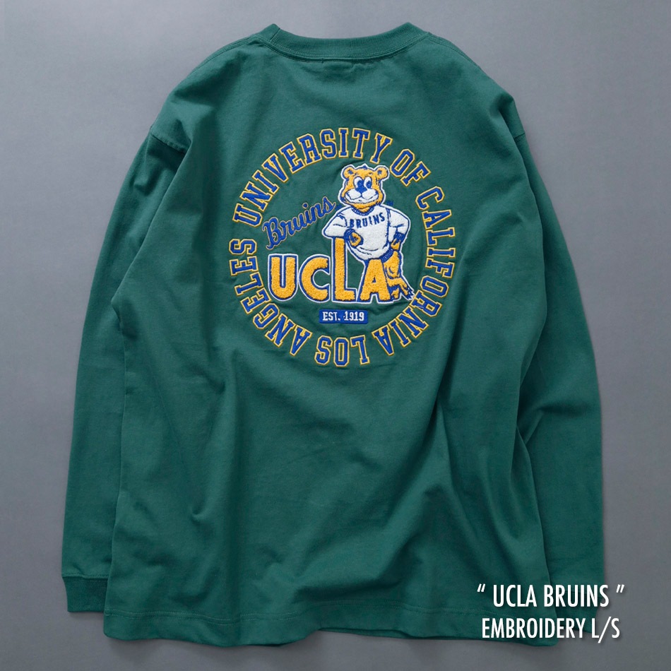 【UCLA】EMBROIDERY L/S