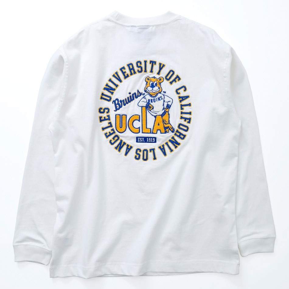 【UCLA】EMBROIDERY L/S