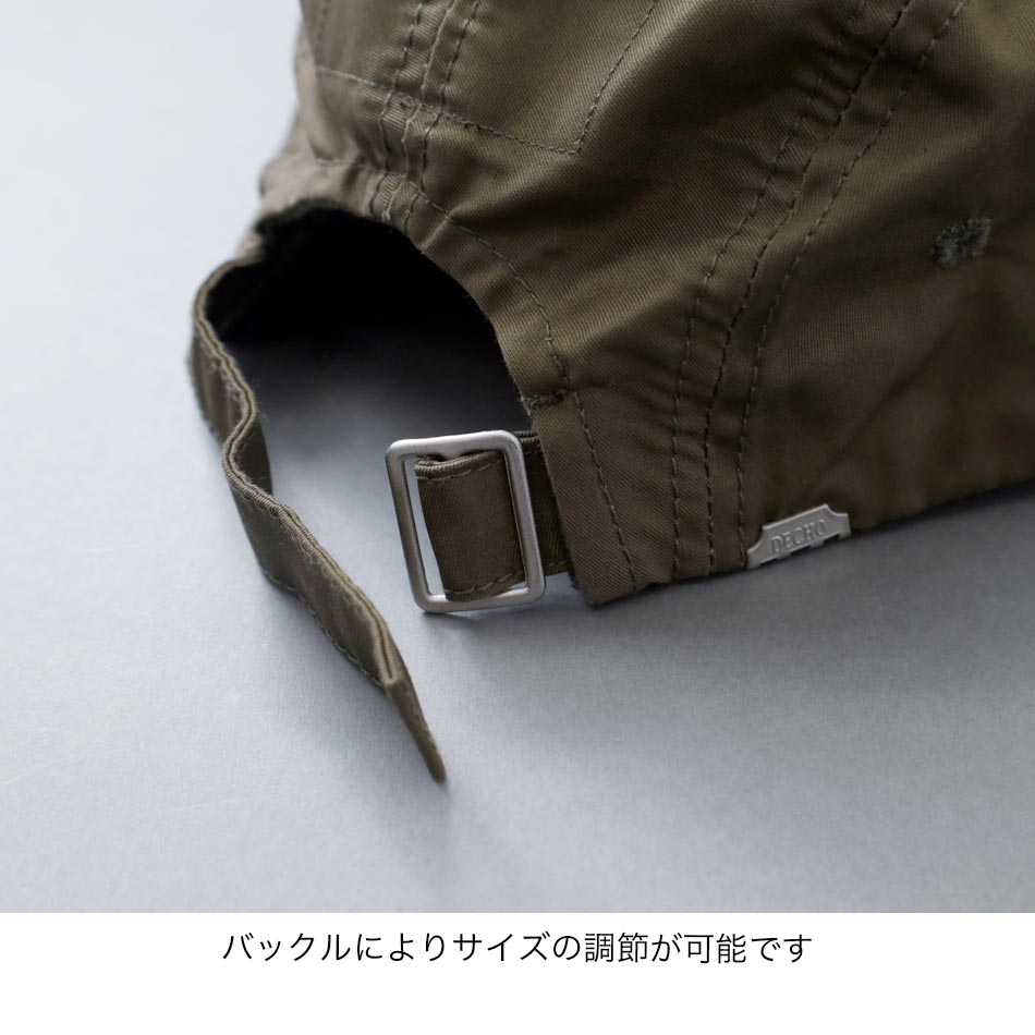 <アウトレット＞カラー/サイズ欠けのため20%OFF！◆【DECHO】COTTON JET CAP