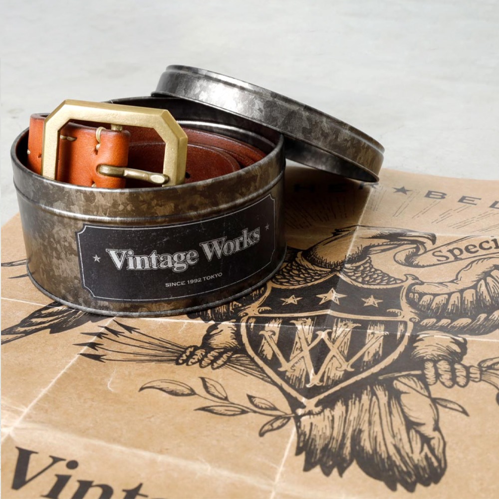 Vintage Works】DH5684 HAND MADE LEATHER BELT｜アメカジファッション