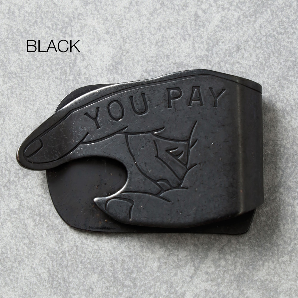 Button Works（ボタンワークス）YOU PAY マネークリップ｜アメカジ