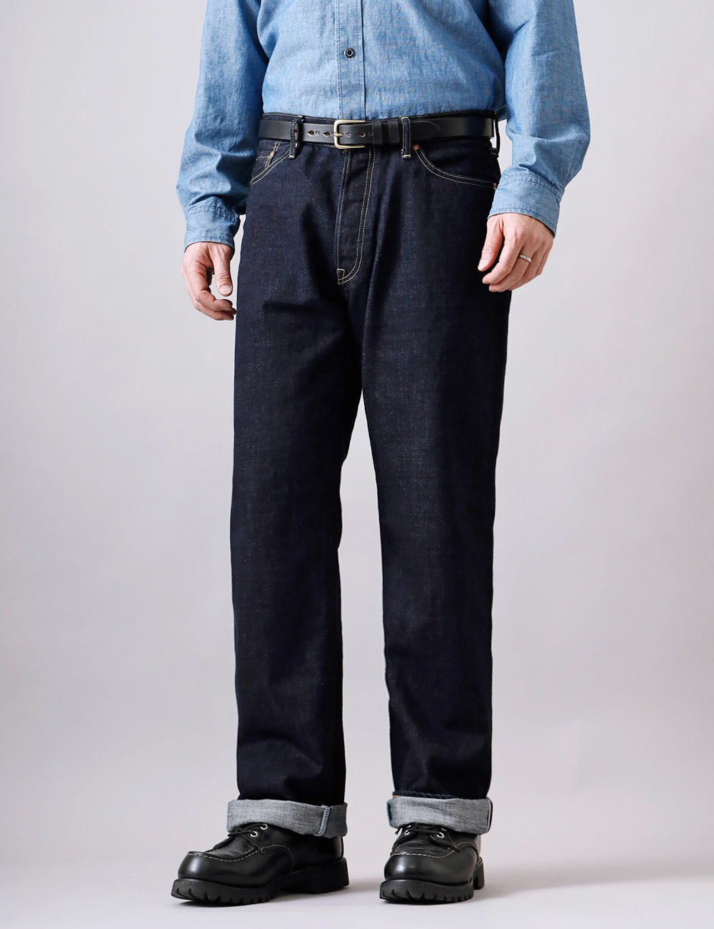 FMヨコハマ × HEATHコラボ 横濱デニム ストレートジーンズ｜アメカジ