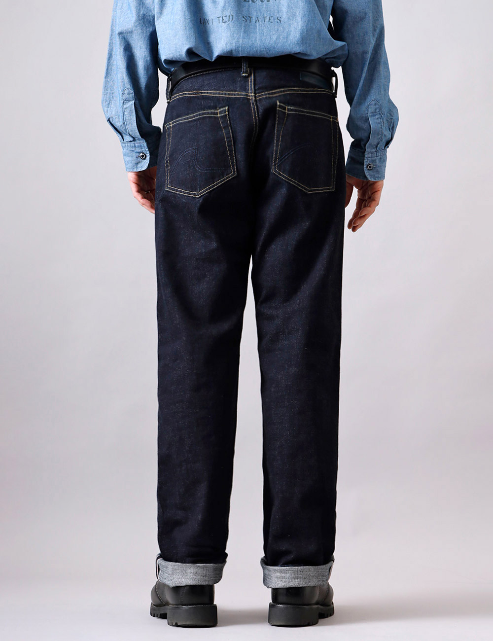 先行予約終了｜トートバッグ特典付き（数量限定）FMヨコハマ × HEATHコラボ 横濱デニム ストレートジーンズ