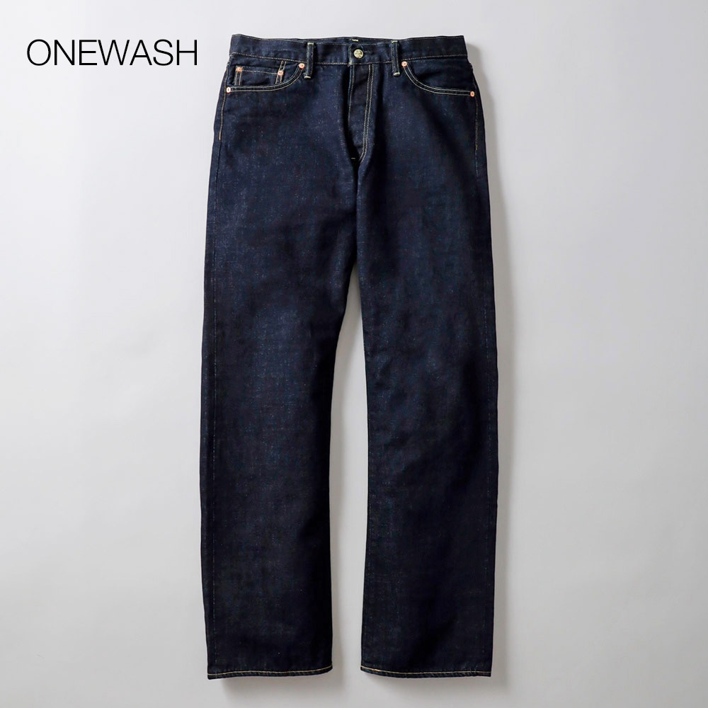 先行予約終了｜トートバッグ特典付き（数量限定）FMヨコハマ × HEATHコラボ 横濱デニム ストレートジーンズ