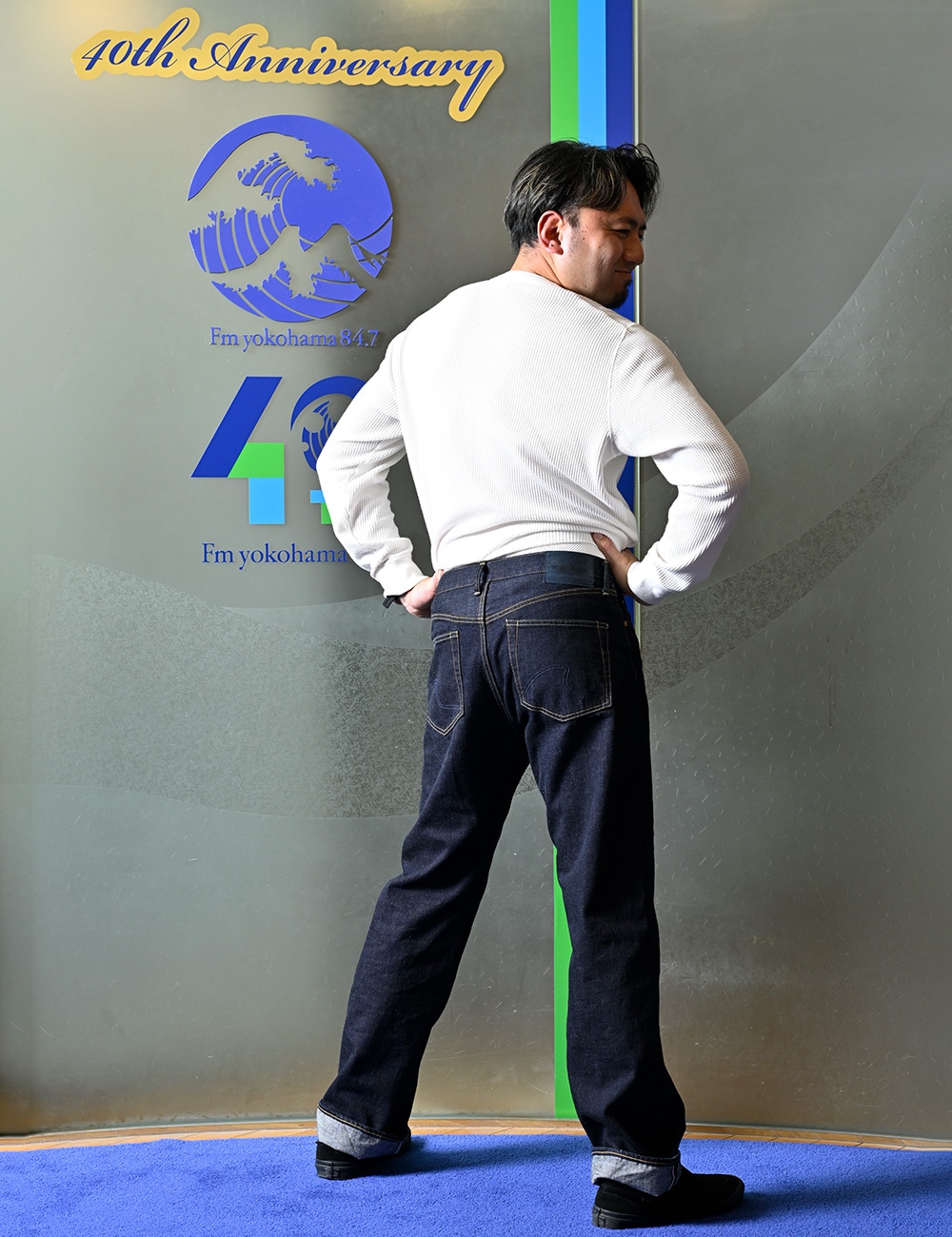 予約商品】FMヨコハマ × HEATHコラボ 横濱デニム ストレートジーンズ
