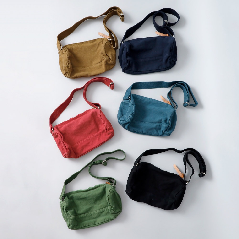 【Butler Verner Sails】CANVAS ROLL SHOULDER BAG 反応染めロールショルダーバッグ