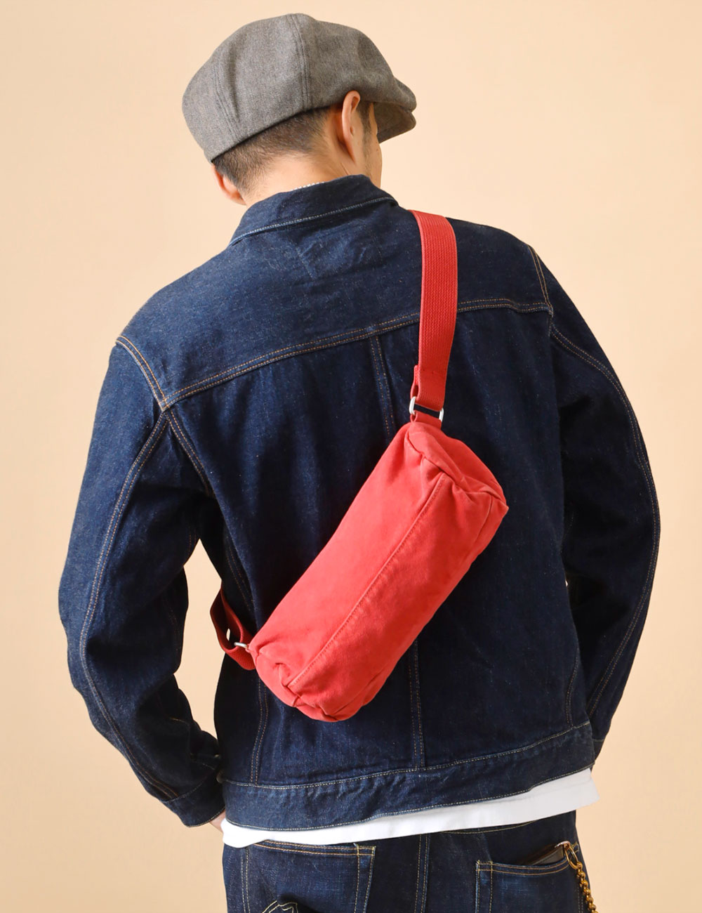Butler Verner Sails|CANVAS ROLL SHOULDER BAG