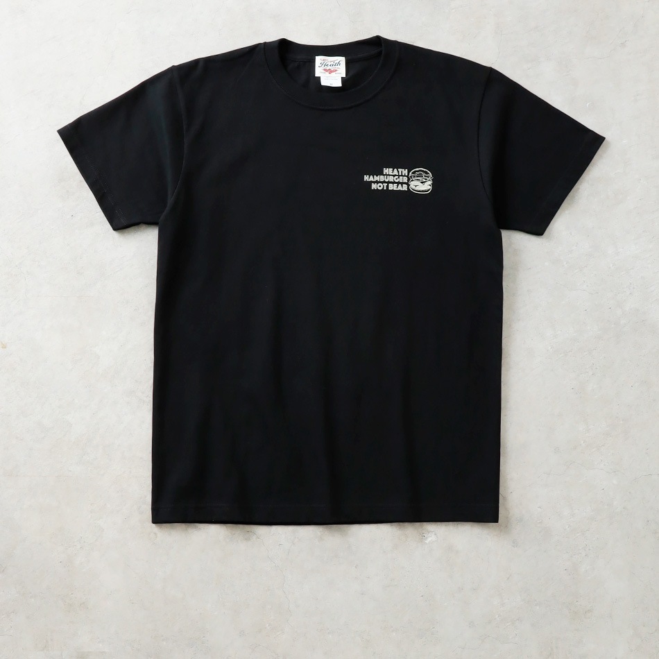 【HEATH】ORIGINAL HEAVY TEE BURGER オリジナルヘビーウエイトTシャツ
