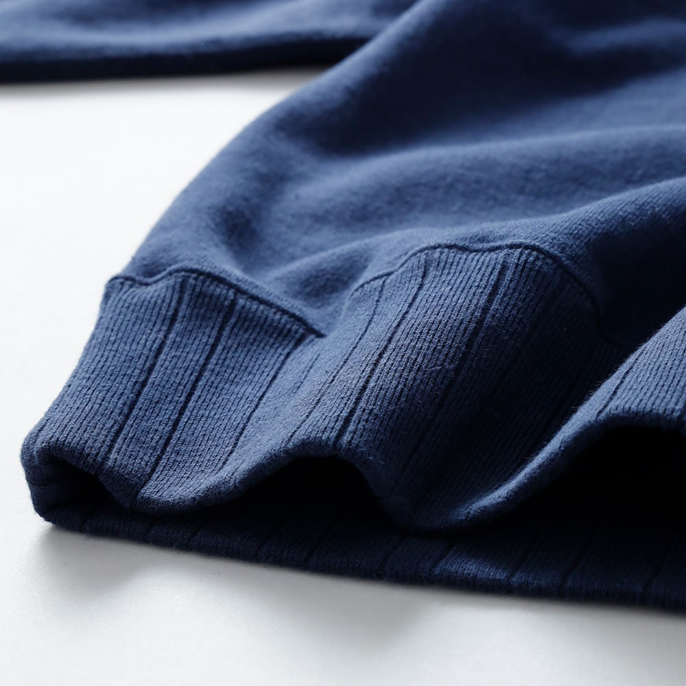 <10%OFF！ファミリーSALE！>◆BARNS × HEATH（バーンズ×ヒース）別注 針抜きクルースウェット”FLYING WHEEL”