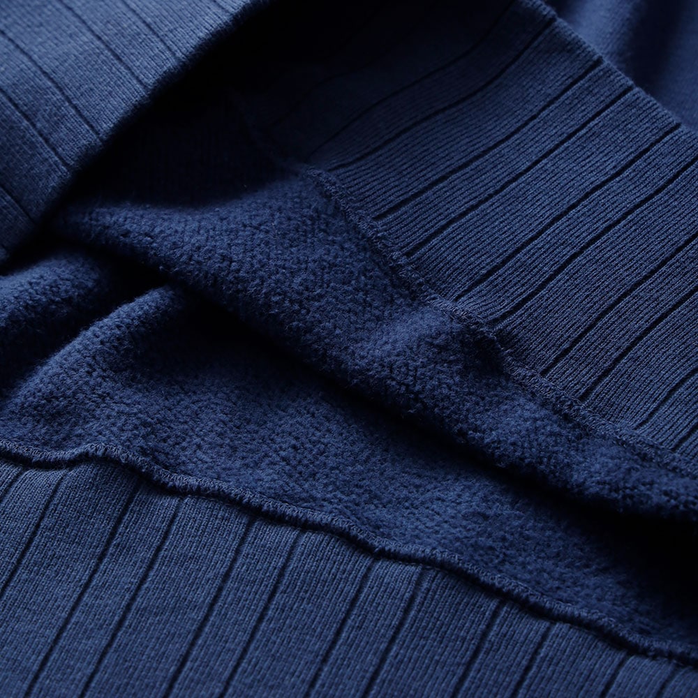 <10%OFF！ファミリーSALE！>◆BARNS × HEATH（バーンズ×ヒース）別注 針抜きクルースウェット”FLYING WHEEL”