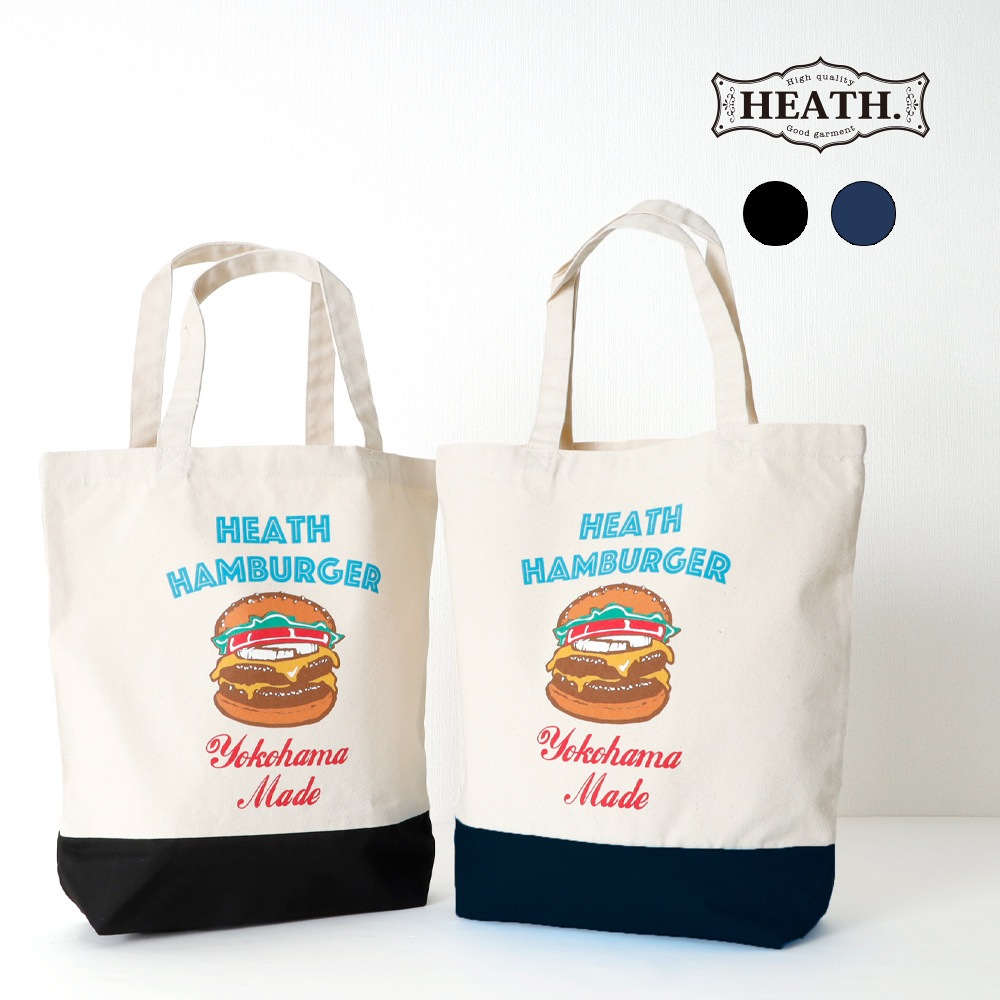 【HEATH】ORIGINAL TOTE BAG ”BURGER”