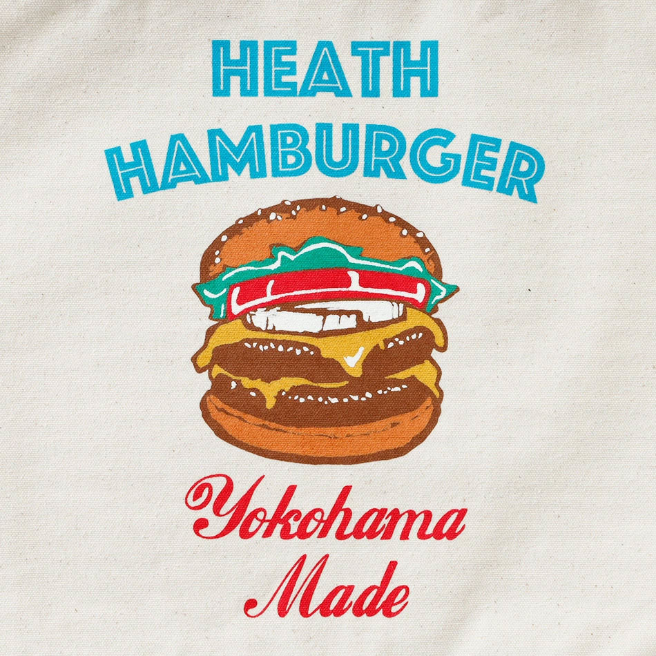 【HEATH】ORIGINAL TOTE BAG ”BURGER”
