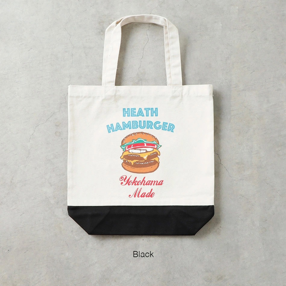 【HEATH】ORIGINAL TOTE BAG ”BURGER”