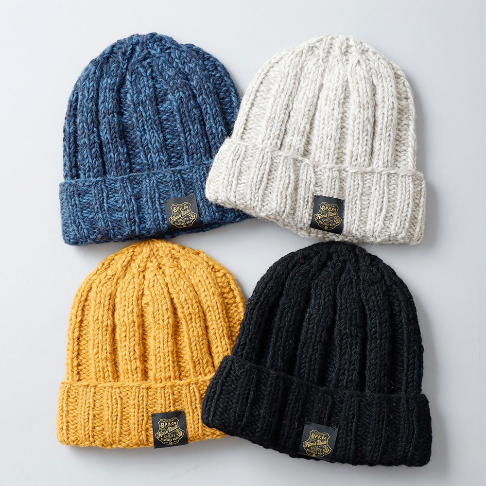 HIMALAYAN CLIMBER'S HAND-KNIT (ヒマラヤンクライマーズハンドニット) 手編みキャップ