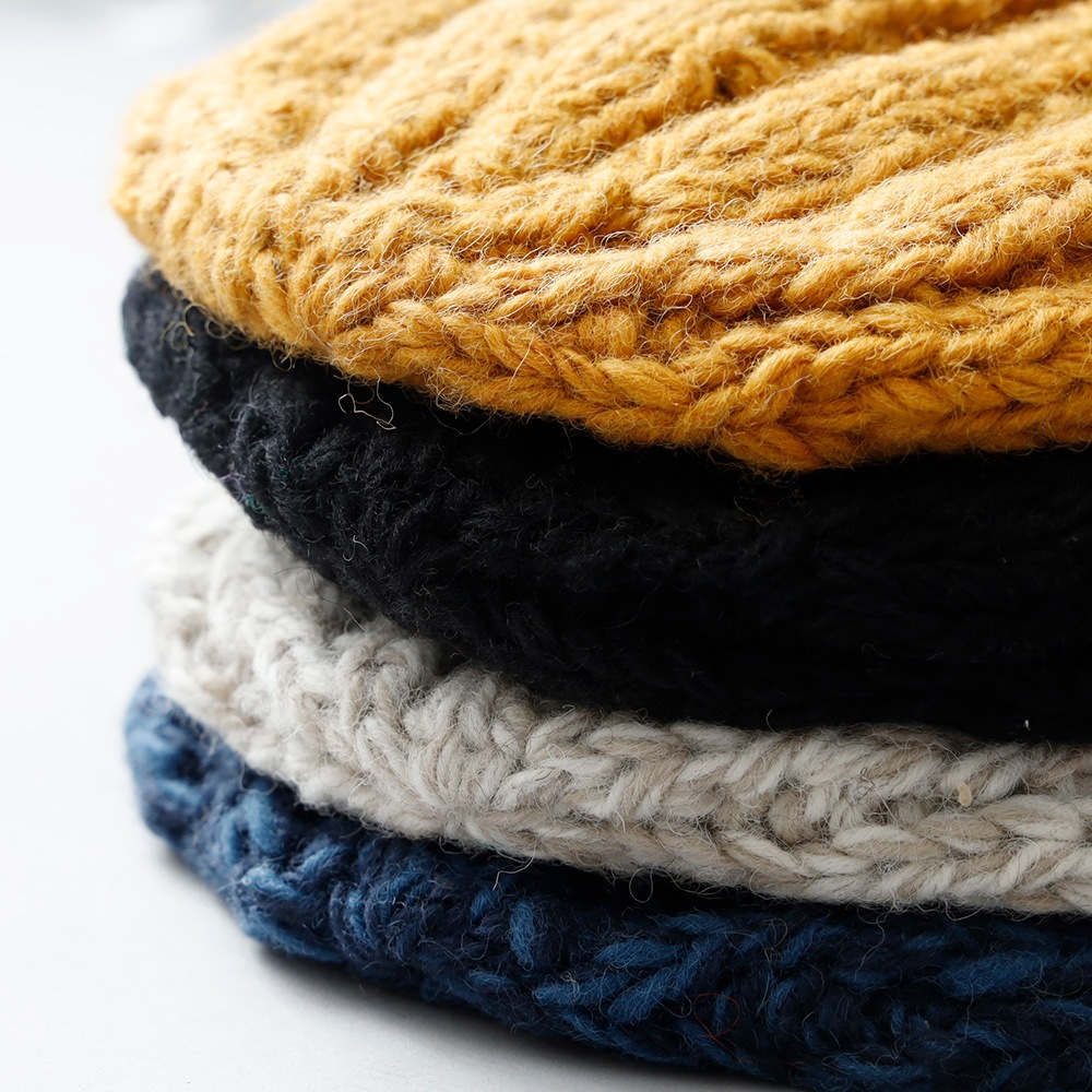 HIMALAYAN CLIMBER'S HAND-KNIT (ヒマラヤンクライマーズハンドニット) 手編みキャップ