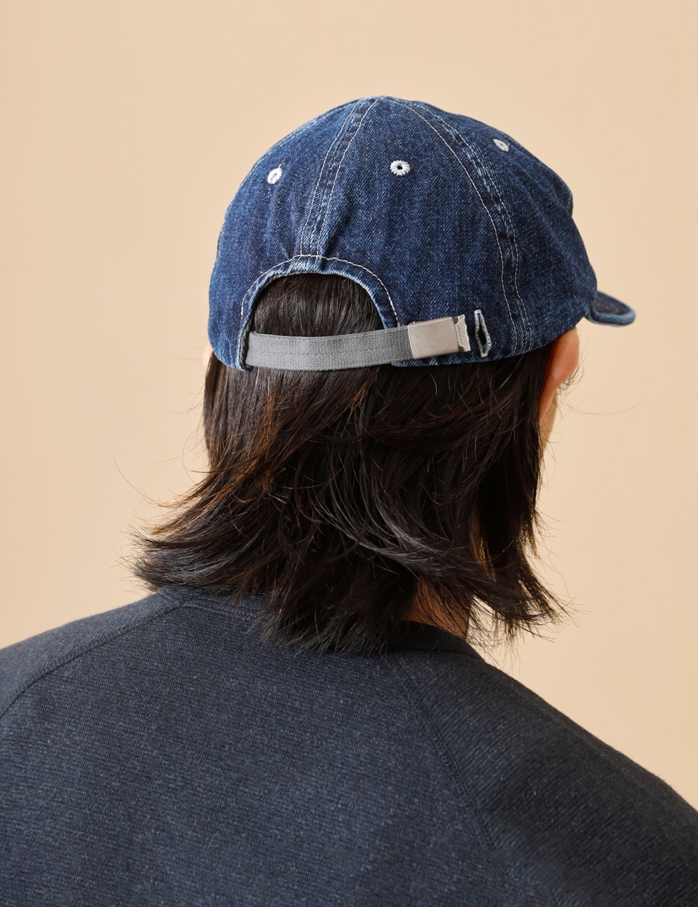 DECHO｜Denim 6 Panel Cap 
