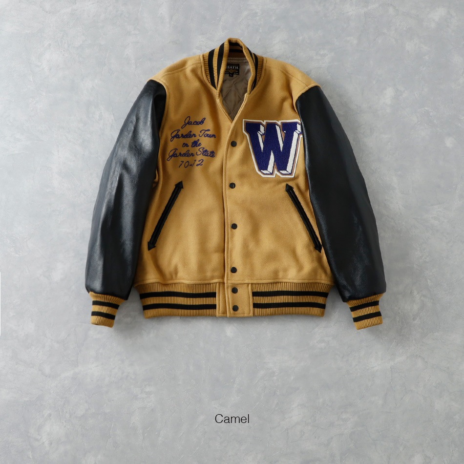 HEATH】MELTON AWARD JACKET メルトンアワードジャケット