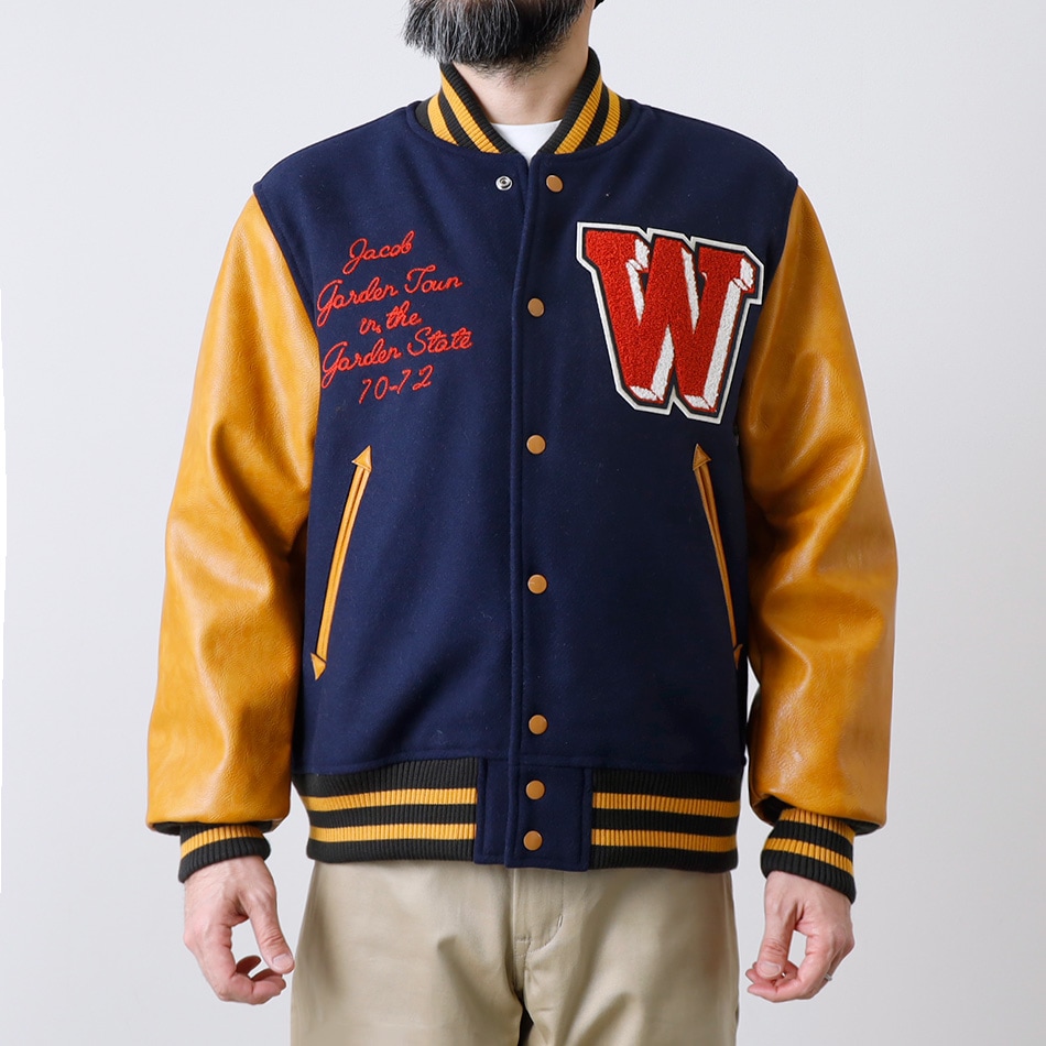 Radiall メルトンアワードジャケット Melton Award Jacket(S 07:Black): ALL｜jackman日本公式サイト