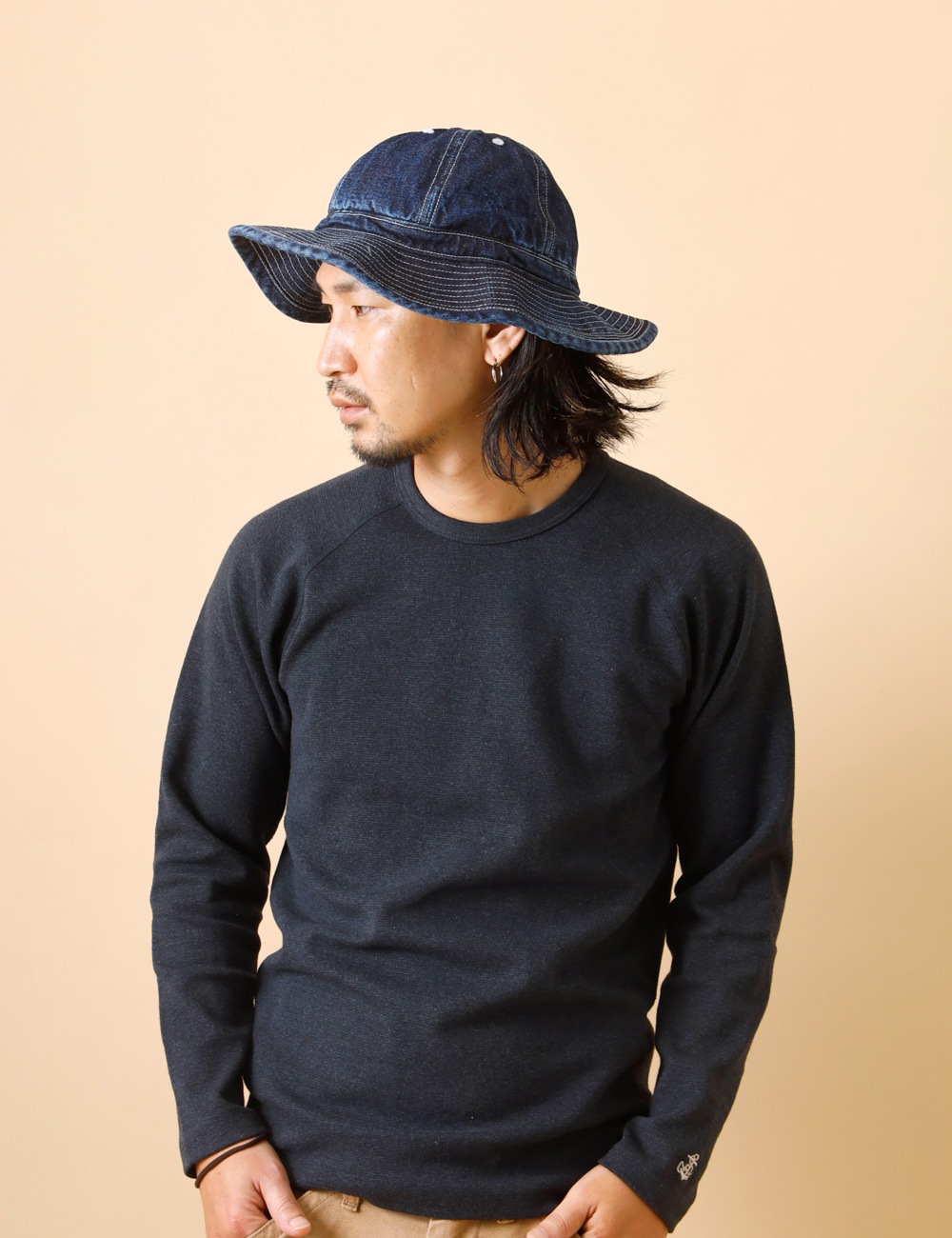 DECHO｜Denim Army Hat 