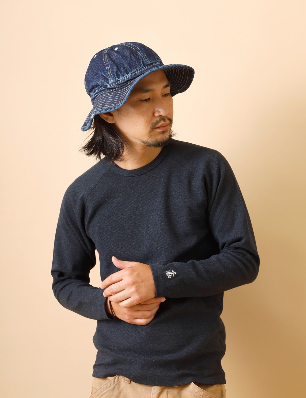 DECHO|Denim Army Hat