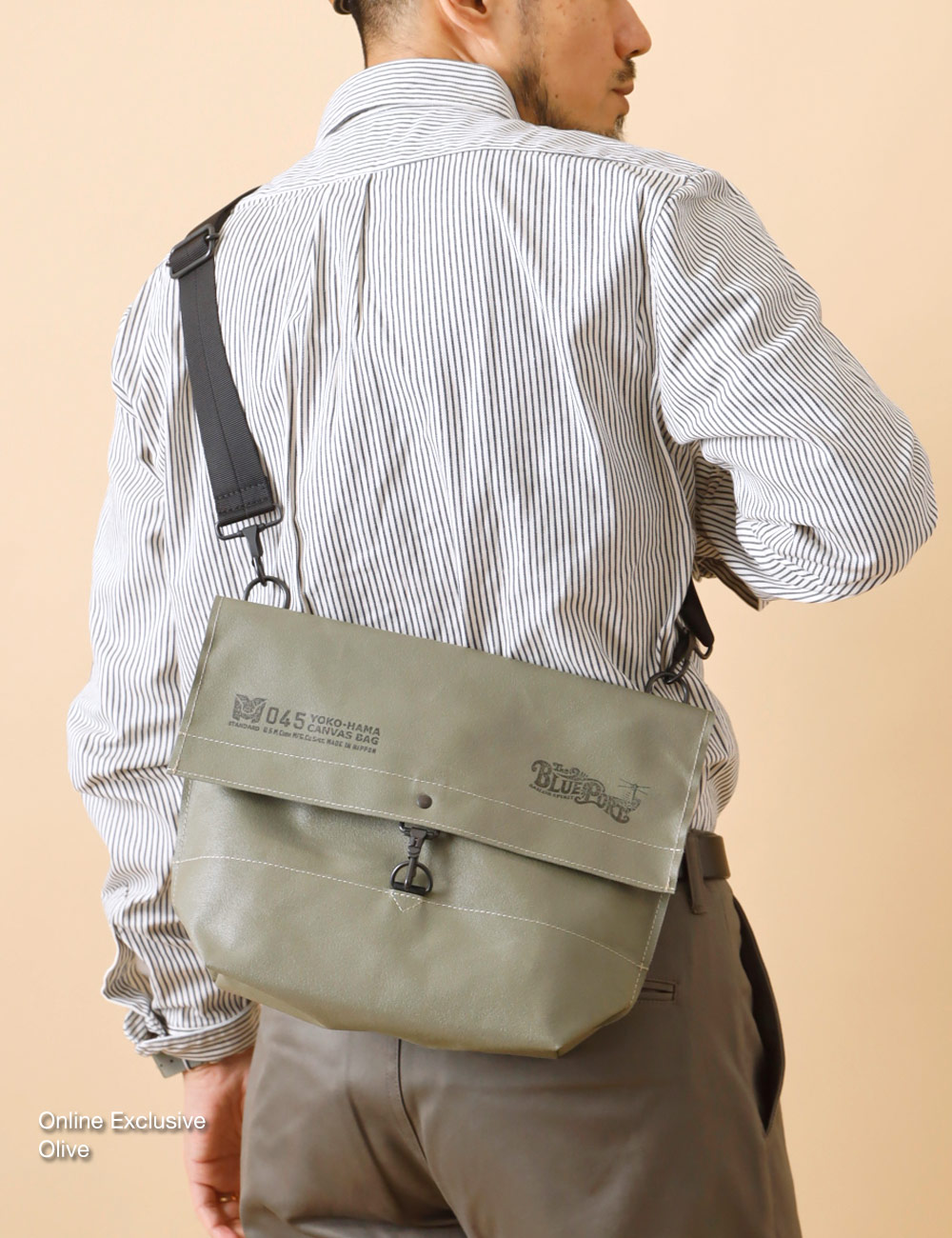 BLUE PORT×横濱帆布鞄｜Ychat Carrying Bag 