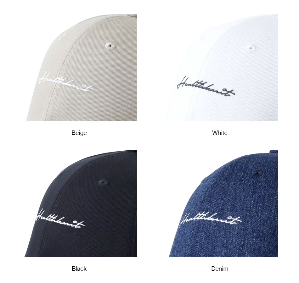【Healthknit】COTTON TWILL CAP