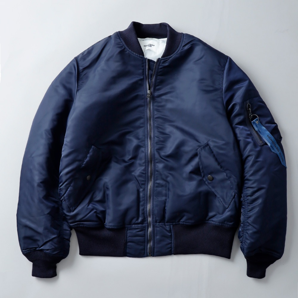 MOMOTARO JEANS（モモタロウ ジーンズ）刺繍 MA-1 ジャケット