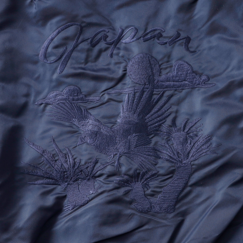 MOMOTARO JEANS（モモタロウ ジーンズ）刺繍 MA-1 ジャケット