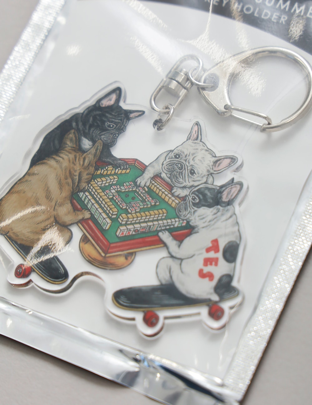 TES(テス)FUNNY KEY HOLDER アクリルキーホルダー