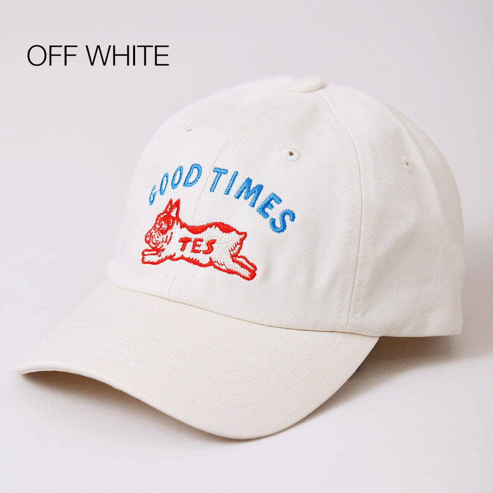 TES(テス)TES GOOD TIMES LOW CAP 刺繍キャップ