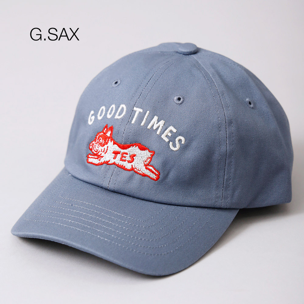 TES(テス)TES GOOD TIMES LOW CAP 刺繍キャップ