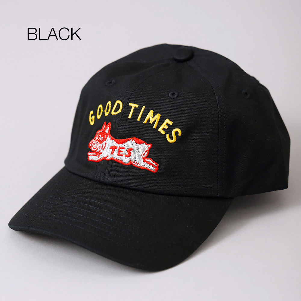 TES(テス)TES GOOD TIMES LOW CAP 刺繍キャップ
