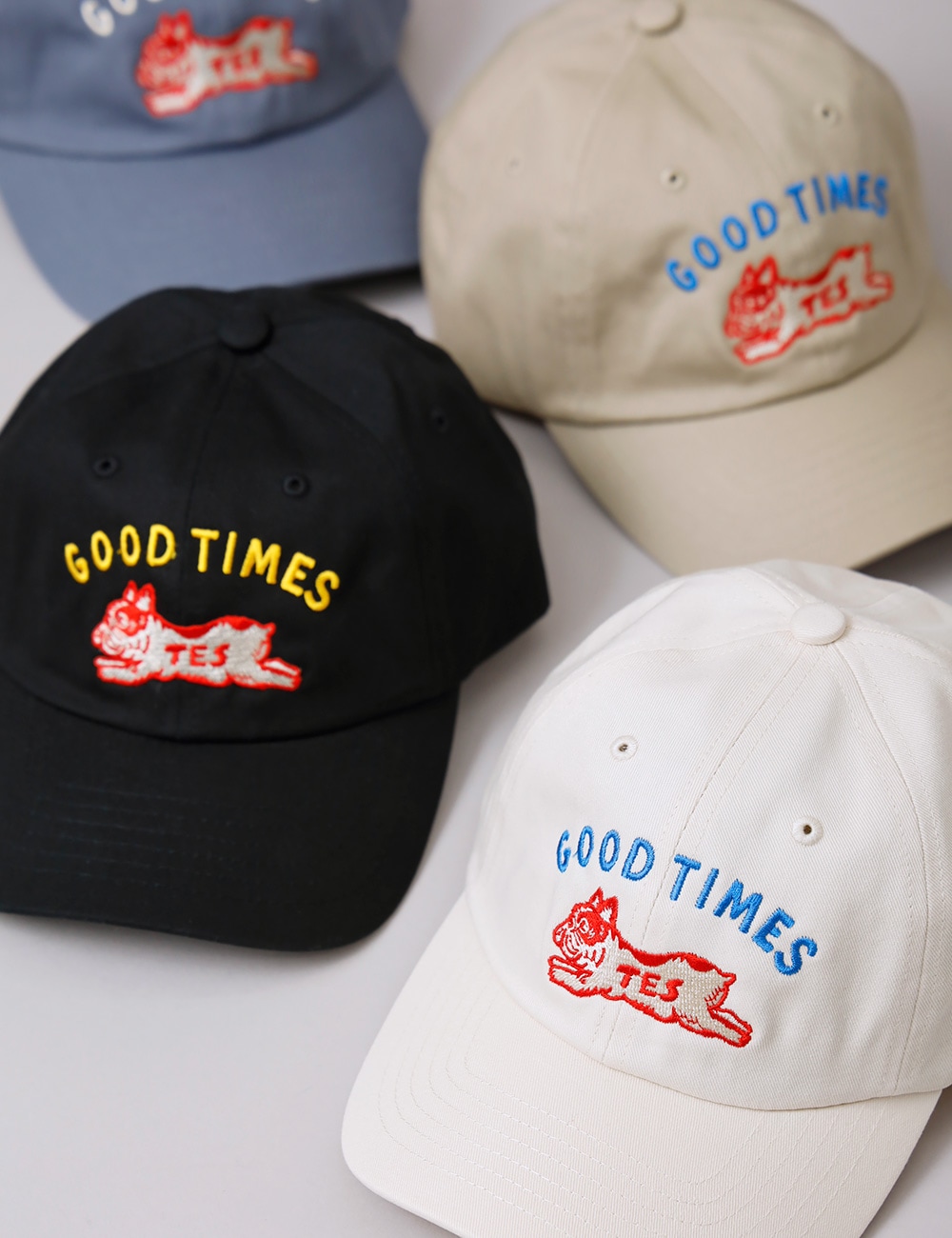 TES(テス)TES GOOD TIMES LOW CAP 刺繍キャップ