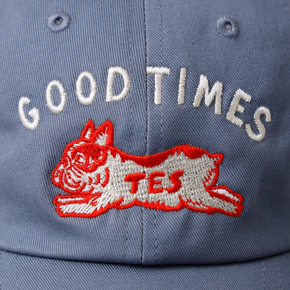 TES(テス)TES GOOD TIMES LOW CAP 刺繍キャップ