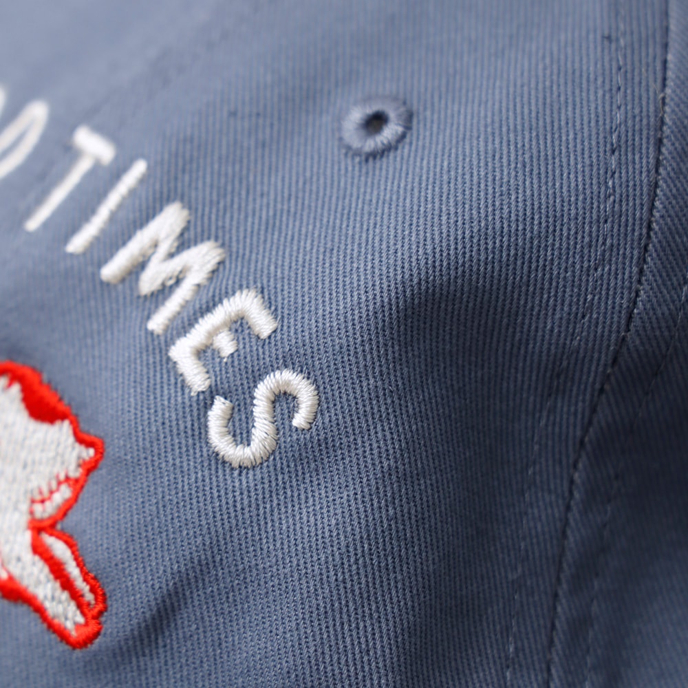 TES(テス)TES GOOD TIMES LOW CAP 刺繍キャップ