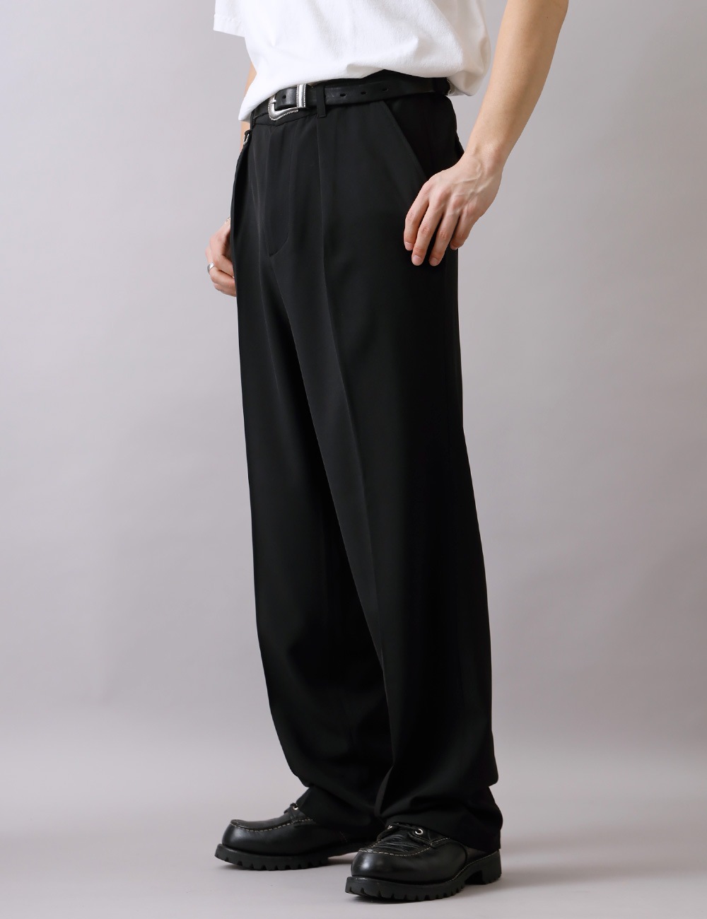 THE CRIMIE (クライミー) JAX WIDE SUIT TROUSERS ALL SEASON EASY CARE
