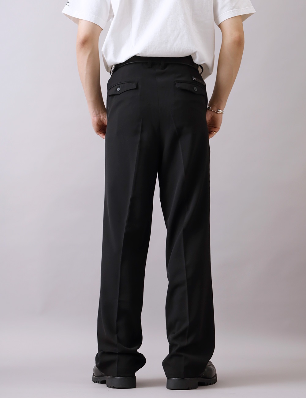 THE CRIMIE (クライミー) JAX WIDE SUIT TROUSERS ALL SEASON EASY CARE
