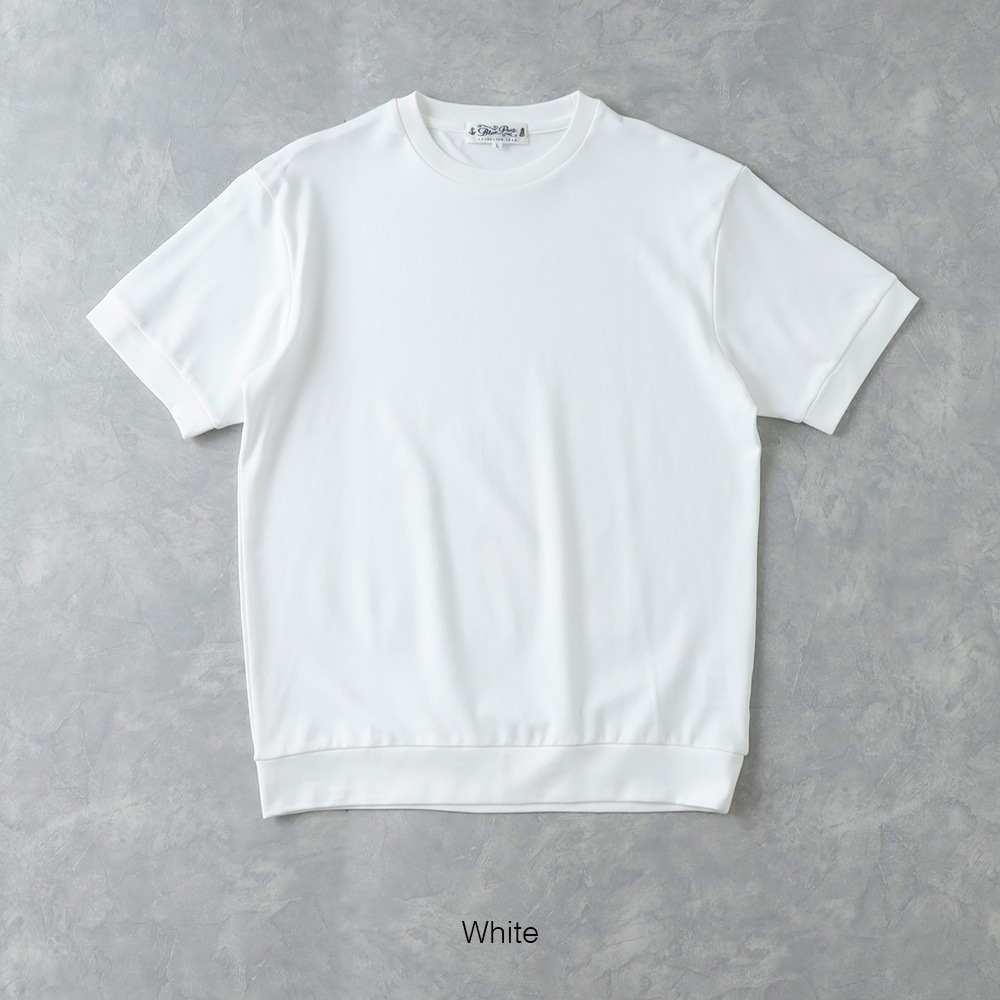 【BLUE PORT】SILKY PROCESSING TEEシルケットスムースTシャツ