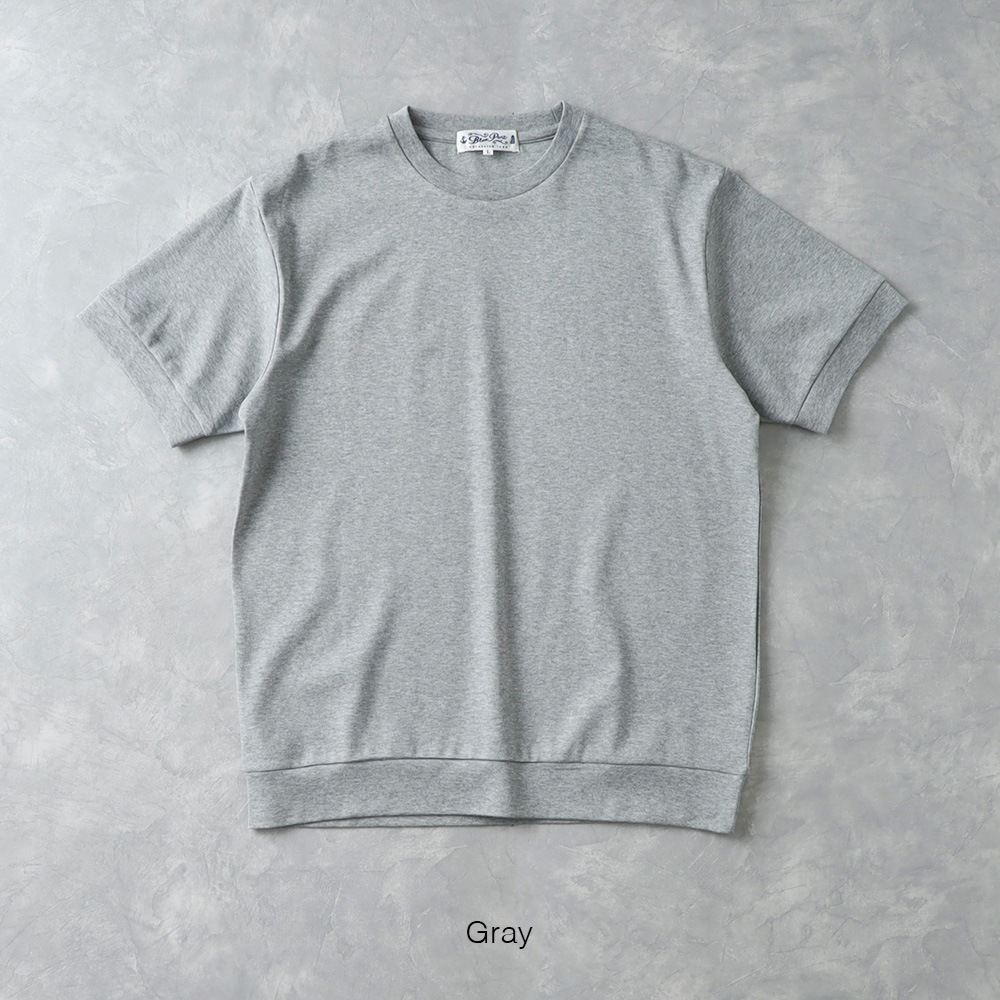 【BLUE PORT】SILKY PROCESSING TEEシルケットスムースTシャツ