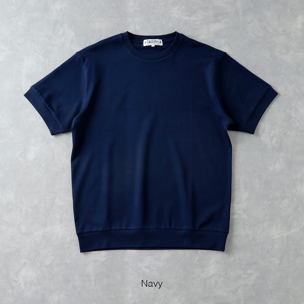 【BLUE PORT】SILKY PROCESSING TEEシルケットスムースTシャツ
