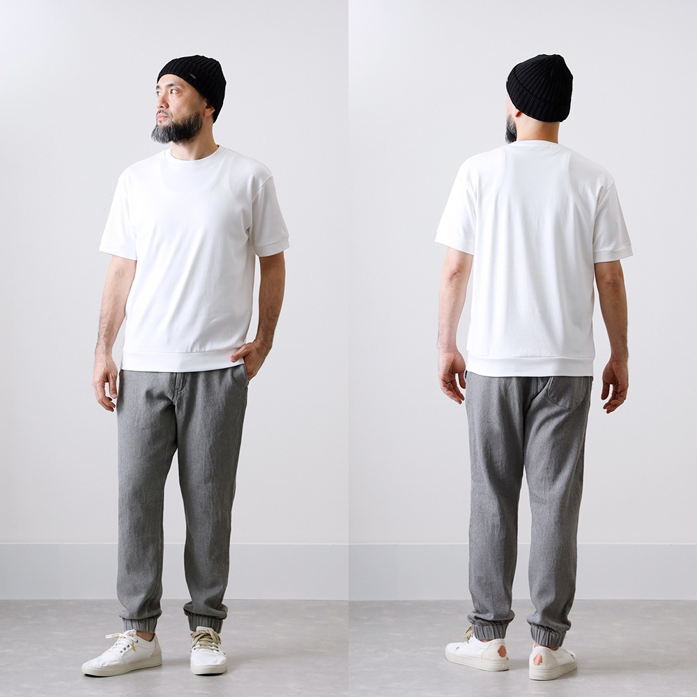 【BLUE PORT】SILKY PROCESSING TEEシルケットスムースTシャツ