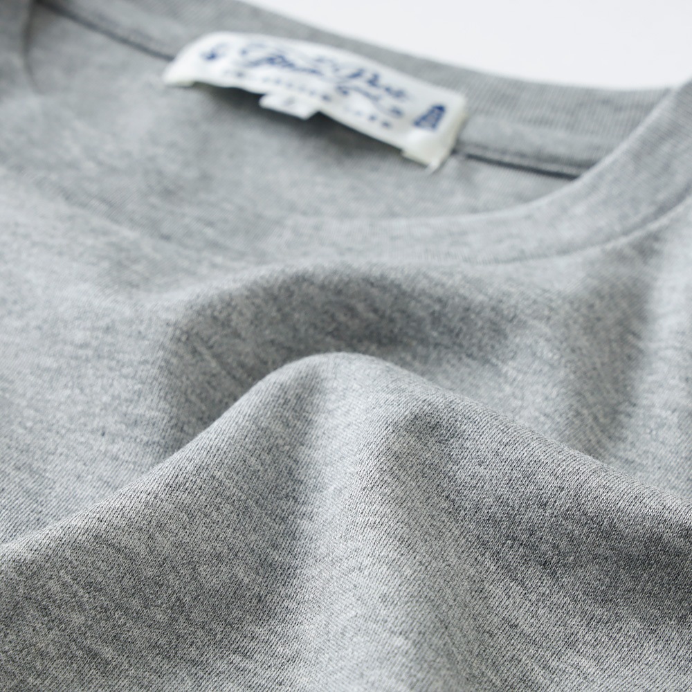 【BLUE PORT】SILKY PROCESSING TEEシルケットスムースTシャツ