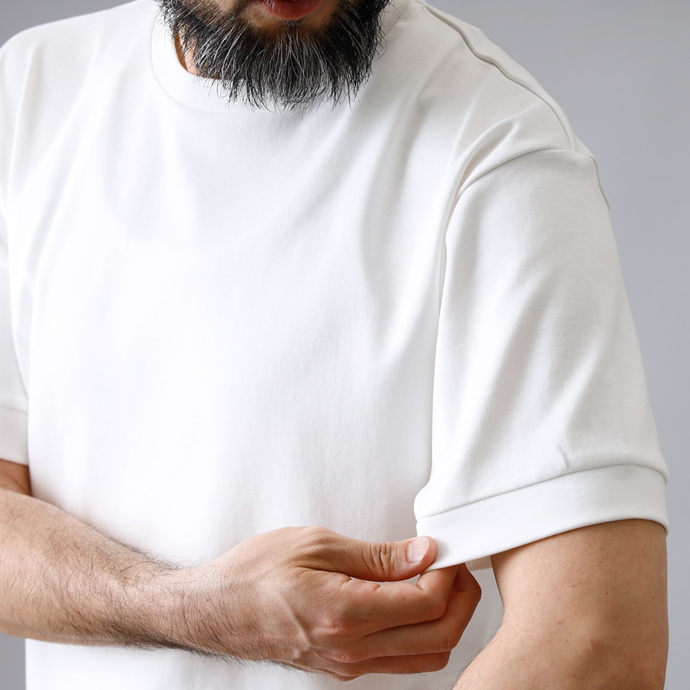 【BLUE PORT】SILKY PROCESSING TEEシルケットスムースTシャツ