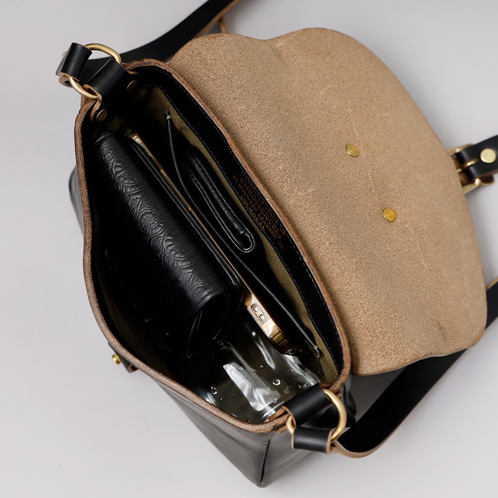 【HEATH】CHROMEXCEL LEATHER POSTMAN BAG クロムエクセルレザー ポストマンバッグ