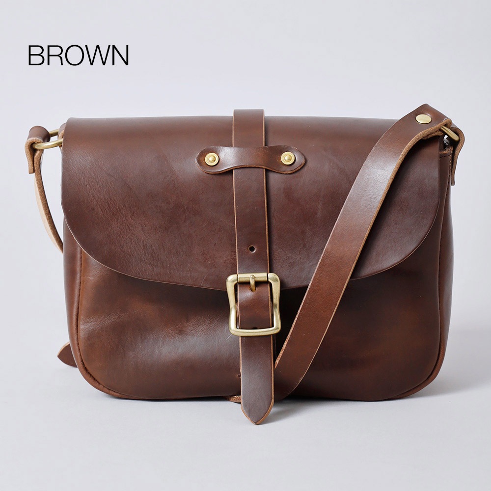 HEATH（ヒース）クロムエクセルレザー ポストマンバッグ