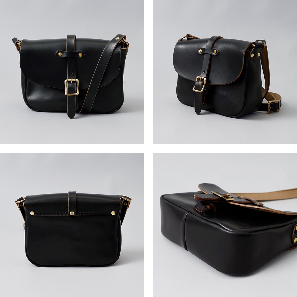 【HEATH】CHROMEXCEL LEATHER POSTMAN BAG クロムエクセルレザー ポストマンバッグ